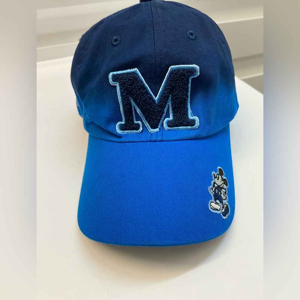 Mickey Mouse Walt Disney World hat adult size adjustable hook and loop